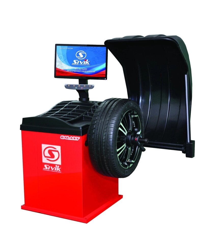 СБМП-60-3D GALAXY Стенд балансировочный, LCD монитор, две эл от компании Оборудование для Бизнеса  ООО «Станлайн» - фото 1