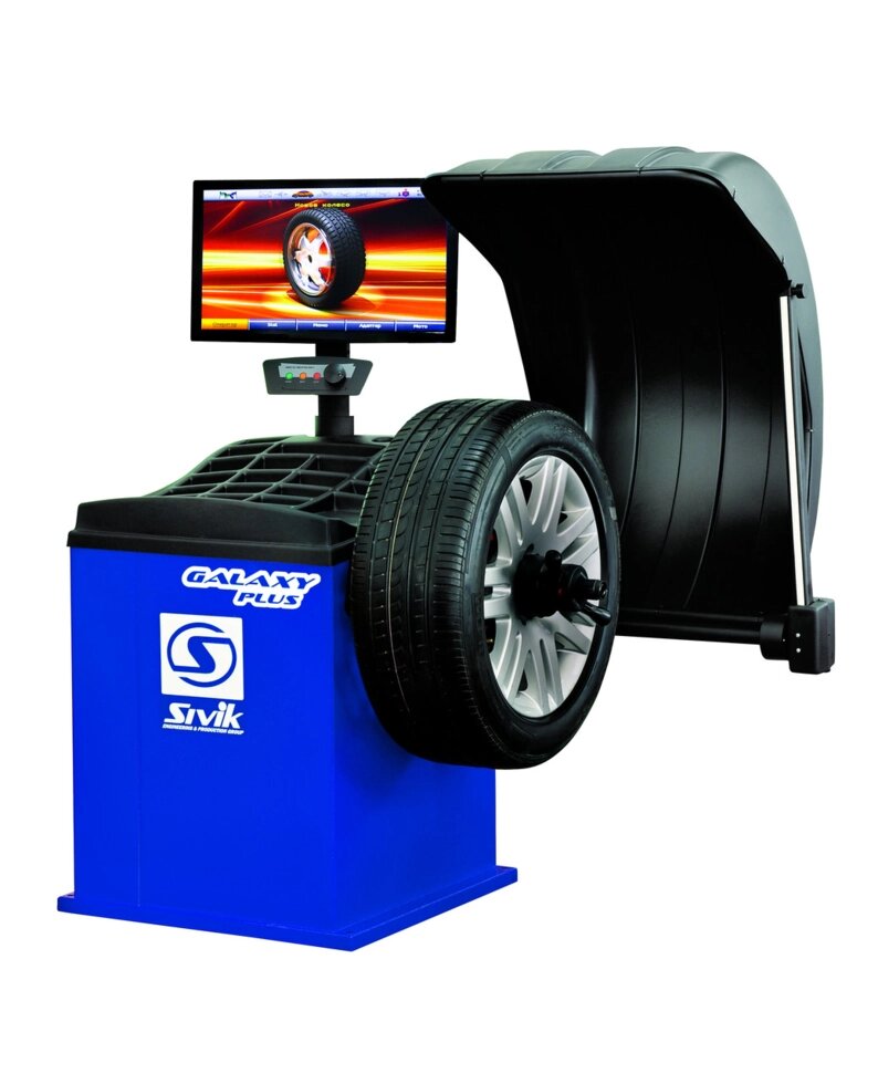 СБМП-60-3DL GALAXY Plus Стенд баланс-ный, LCD монитор синий от компании Оборудование для Бизнеса  ООО «Станлайн» - фото 1