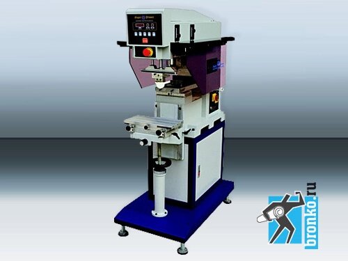 Тампопечатный станок SPC-816D однокрасочный одноголовочный от компании Оборудование для Бизнеса  ООО «Станлайн» - фото 1