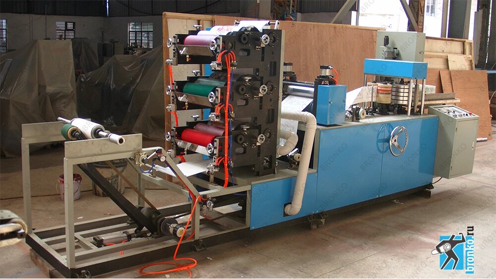 XY-7000A. Автоматическая машина для изготовления салфеток с рисунком от компании Оборудование для Бизнеса  ООО «Станлайн» - фото 1