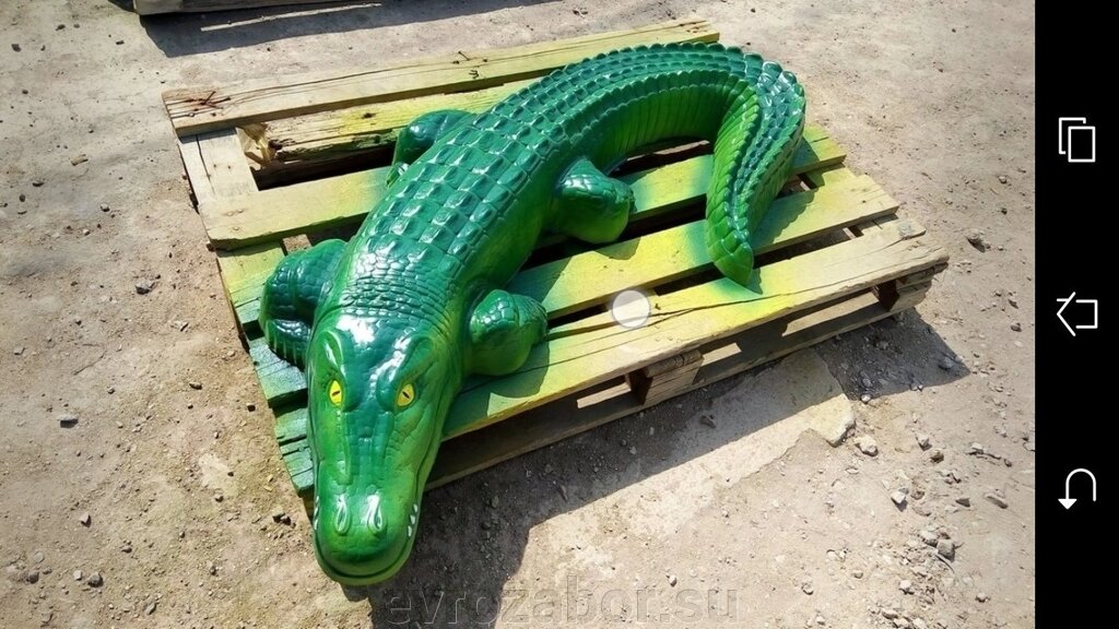 Садовая фигурка &quot;Крокодил большой&quot; - преимущества