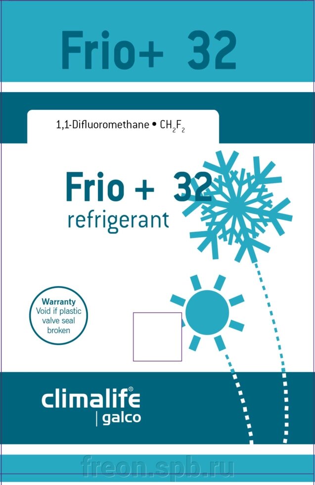 Frio+32 (Фреон Frio+ R32) от компании Продажа фреона, моющая химия, незамерзающая жидкость оптом и в розницу - фото 1