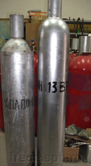 Хладон 13В1 (бромтрифторметан) от компании Продажа фреона, моющая химия, незамерзающая жидкость оптом и в розницу - фото 1