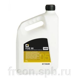 Масло ERRECOM POE 68 (5 л) от компании Продажа фреона, моющая химия, незамерзающая жидкость оптом и в розницу - фото 1