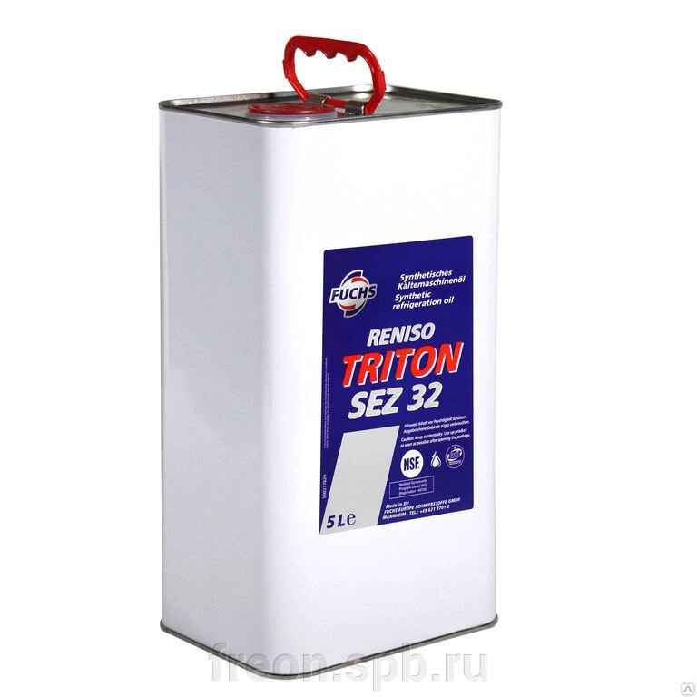 Масло Reniso Triton SEZ 32 (5 л) от компании Продажа фреона, моющая химия, незамерзающая жидкость оптом и в розницу - фото 1