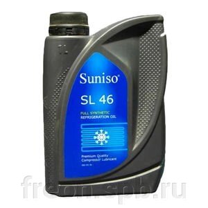 Масло синтетическое Suniso SL 46 (1 л) от компании Продажа фреона, моющая химия, незамерзающая жидкость оптом и в розницу - фото 1