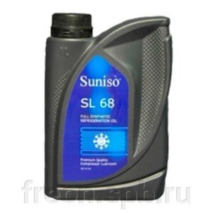 Масло синтетическое Suniso SL 68 (1 л) от компании Продажа фреона, моющая химия, незамерзающая жидкость оптом и в розницу - фото 1