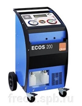 Oksys ECOS 200 Автоматическая установка для заправки автомобильных кондиционеров от компании Продажа фреона, моющая химия, незамерзающая жидкость оптом и в розницу - фото 1