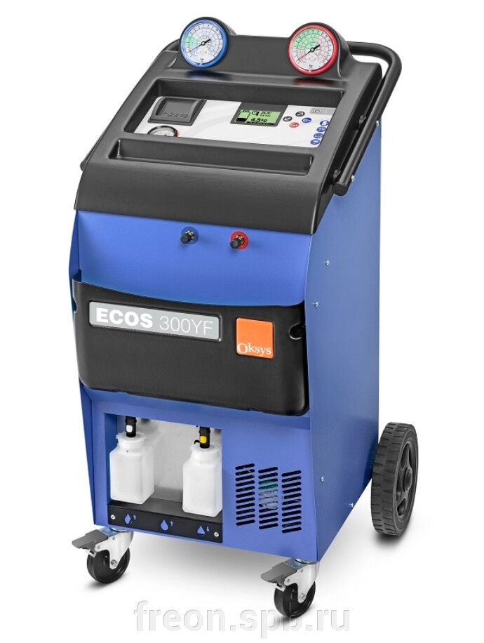 Oksys ECOS 300YF Автоматическая установка для заправки автомобильных кондиционеров от компании Продажа фреона, моющая химия, незамерзающая жидкость оптом и в розницу - фото 1