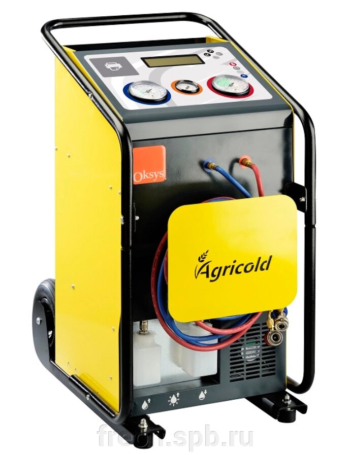 Oksys FKG200 AGRICOLD Автоматическая установка для заправки автомобильных кондиционеров от компании Продажа фреона, моющая химия, незамерзающая жидкость оптом и в розницу - фото 1