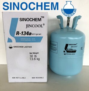 Хладагент фреон SINOCHEM JINCOOL R134a 13.6 кг