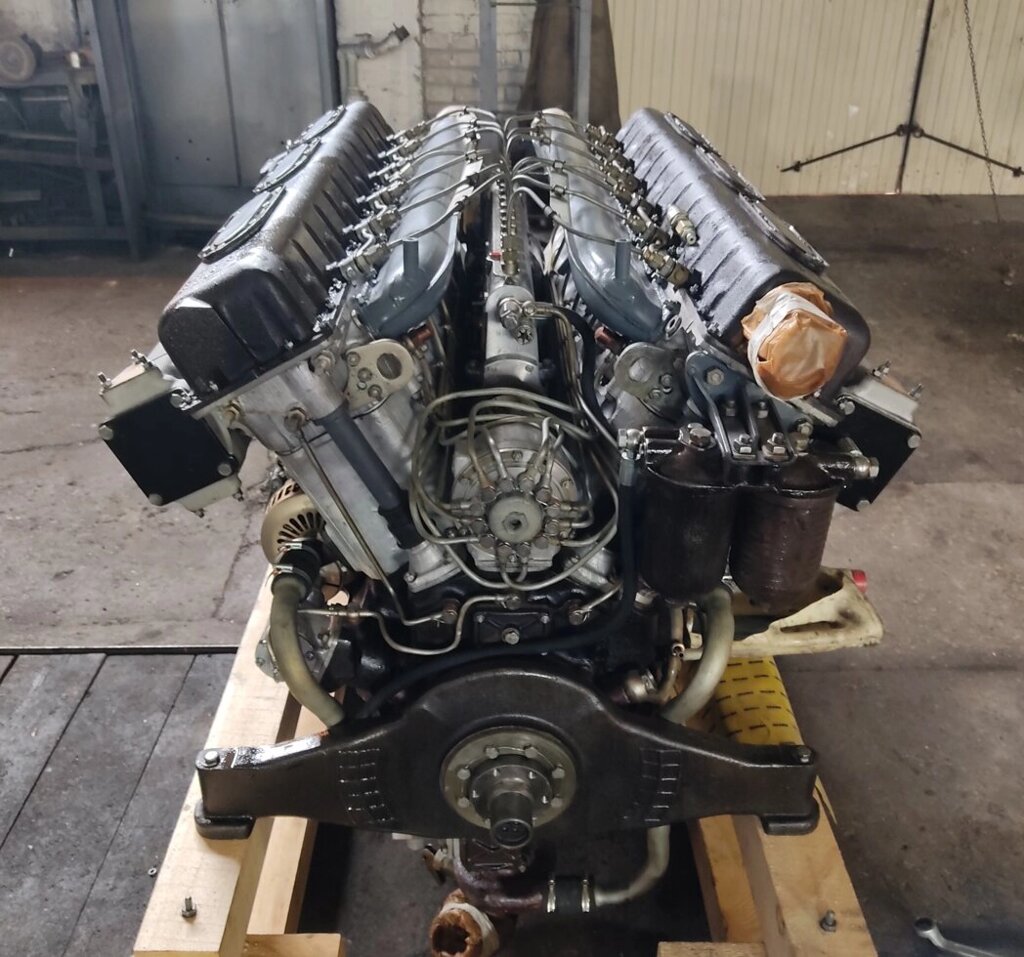 Двигатель тепловозный 1Д12-400КС от компании ООО «ТехТрейдинг» - фото 1