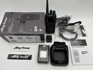 AnyTone DMR AT-D878UV II Plus Портативная аналогово-цифровая радиостанция. оптом