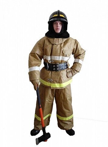 Боевая одежда пожарного из ткани ТТС-02 аналог "Силотекс-97" для нач. состава (I уровень защиты) вид А (размер от компании Арсенал ОПТ - фото 1