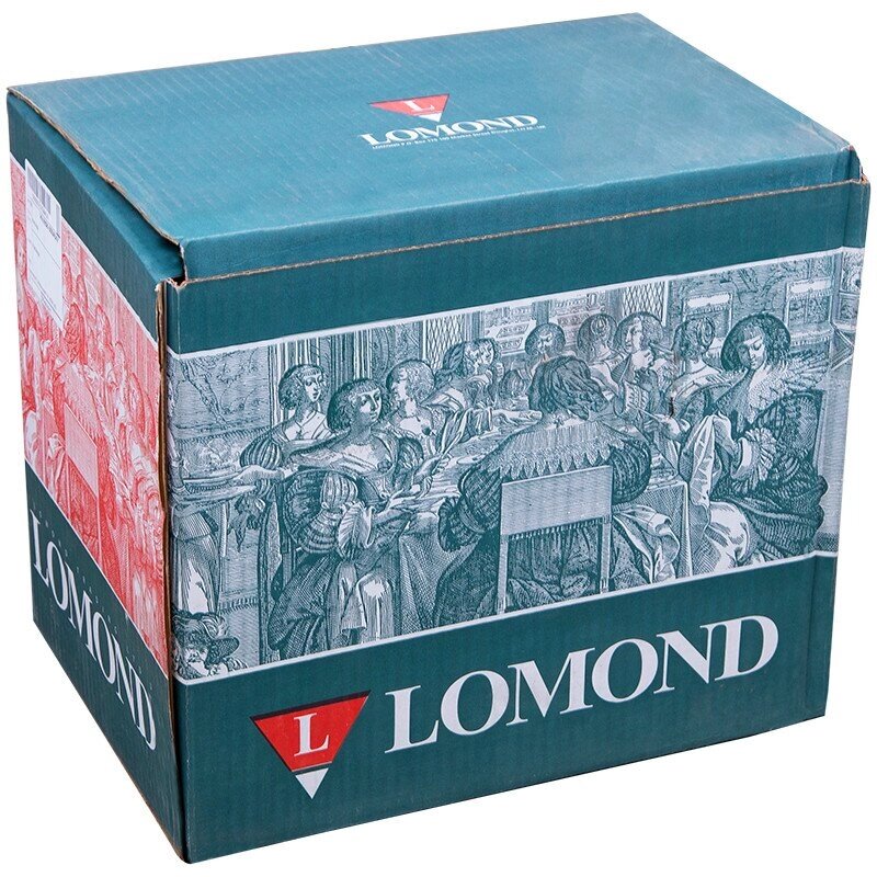 Бумага Lomond, А4 2-дел.(210мм х 148,5мм), 1650 листов, красная, 80г/м2. от компании Арсенал ОПТ - фото 1