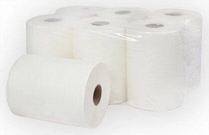 Бумажные полотенца рулонные  Терес Комфорт 1-сл, midi от компании Арсенал ОПТ - фото 1