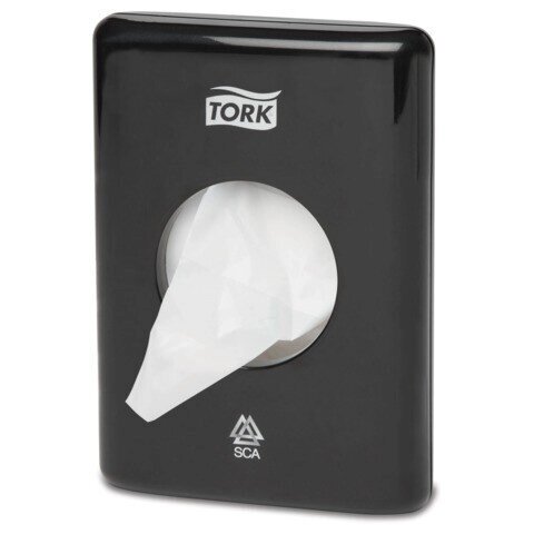 Диспенсер для гигиенических пакетов TORK (Система B5) Elevation, черный, 566008 от компании Арсенал ОПТ - фото 1
