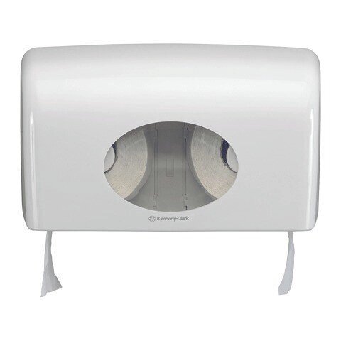Диспенсер для туалетной бумаги KIMBERLY-CLARK Aquarius, белый, бумага 126125, 126124, АРТ. 6992 от компании Арсенал ОПТ - фото 1