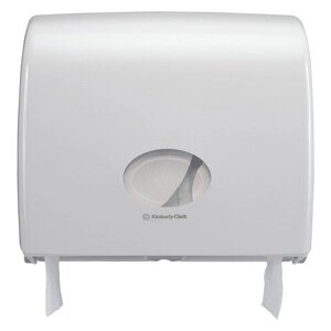 Диспенсер для туалетной бумаги KIMBERLY-CLARK Aquarius Миди Jumbo, белый, бумага 126126, АРТ. 6991