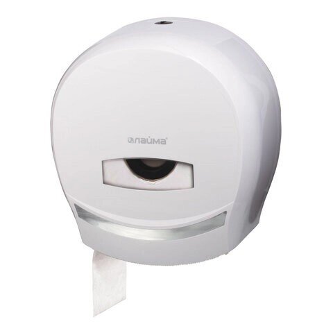 Диспенсер для туалетной бумаги ЛАЙМА PROFESSIONAL (Система T2/Q2), малый, белый, ABS-пластик от компании Арсенал ОПТ - фото 1