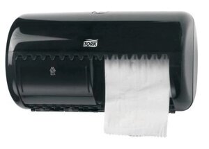Диспенсер Tork Triple Roll 557008 черный для туалетной бумаги на 2 рулона х1