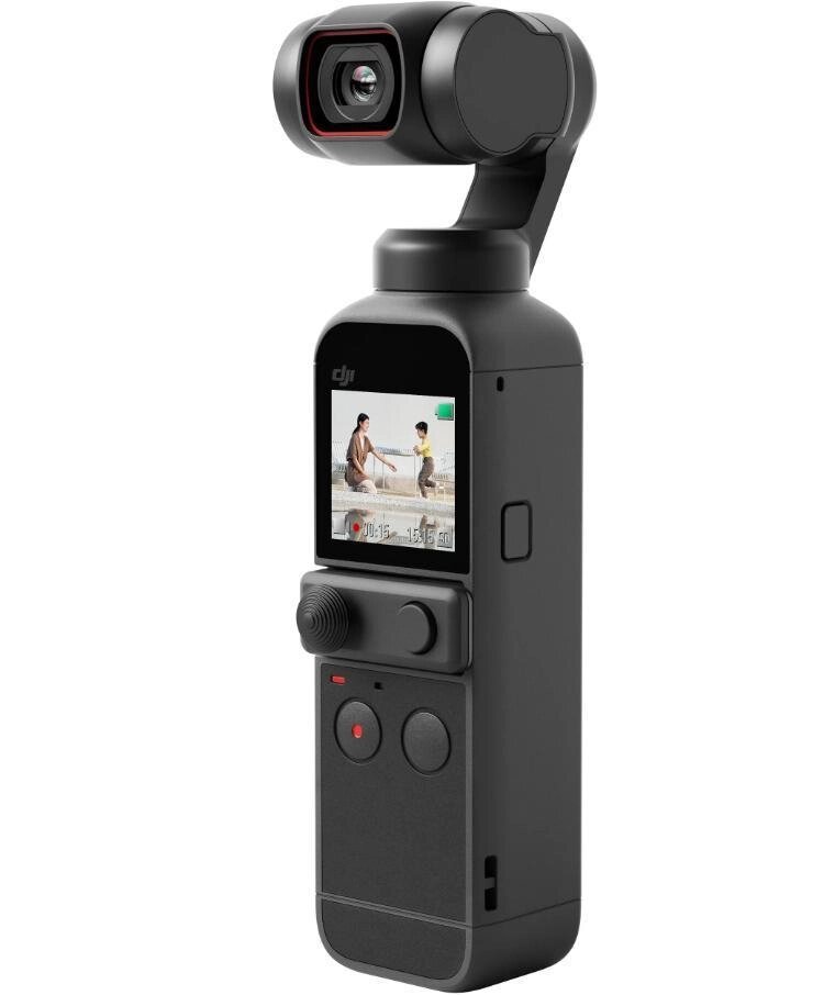 Экшн-камера DJI Pocket 2, 3840x2160, 875 мА·ч, черный оптом от компании Арсенал ОПТ - фото 1