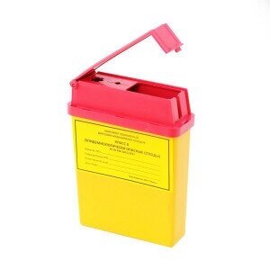 Ёмкость-контейнер для сбора острого инструментария 0.25 литра