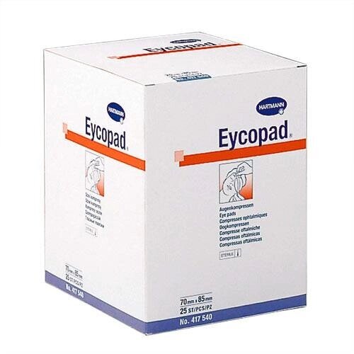 EYCOPAD steril (4155403) Глазные повязки стерильные 70 х 85 мм; 25 шт от компании Арсенал ОПТ - фото 1