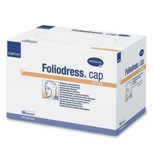Foliodress cap Comfort astro (9924601) в форме шлема /аква/100 шт.