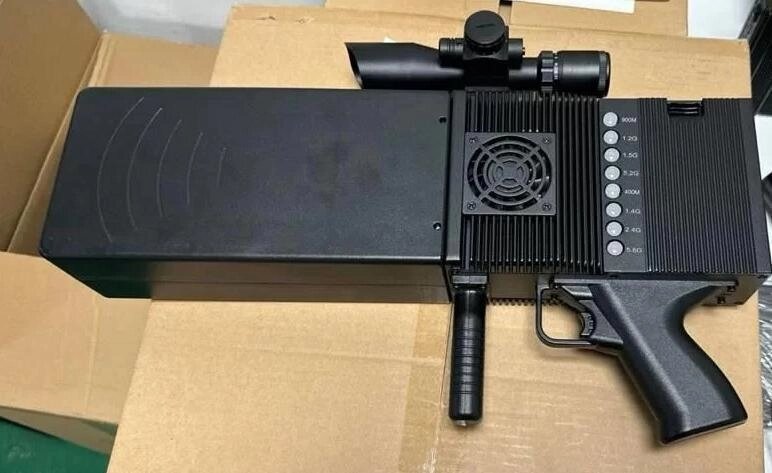 Гарпия ДРОНОБОЙ-P8 Высокомощная 8-диапазонная пушка для подавления дронов оптом от компании Арсенал ОПТ - фото 1