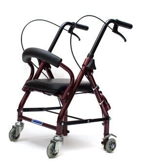 Ходунки-каталка на четырех колесах детские для инвалидов "Optimal-Kappa" (ходунки-роляторы) LY-517S от компании Арсенал ОПТ - фото 1