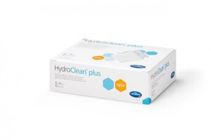 HydroClean plus (6096120) Повязки активные с раствором Рингера с ПГМБ 10х10 см, 10 шт.