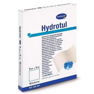 HYDROTUL (4995831) гидроактивные стерильные повязки 10х12см, 10 шт.