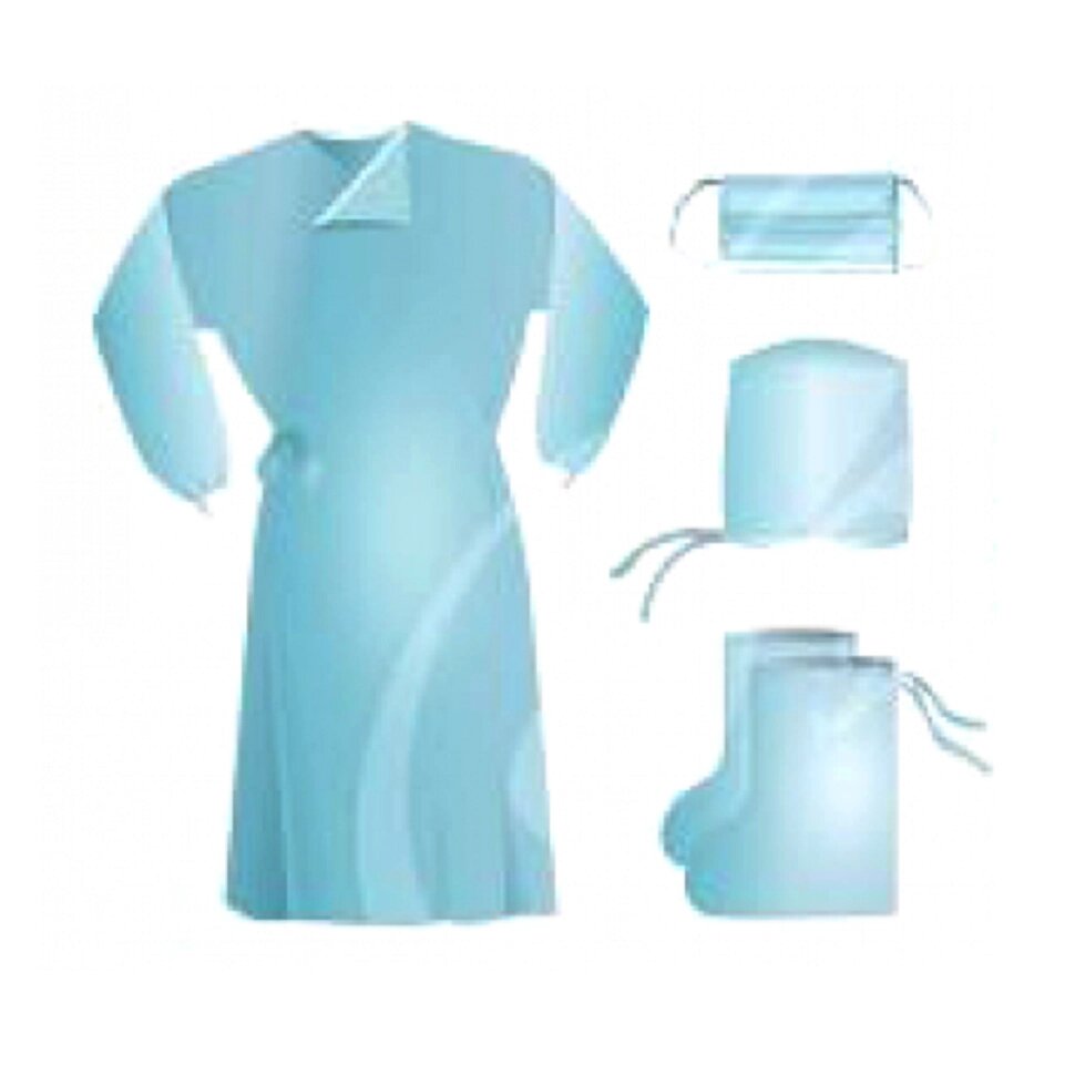 Комплект одежды хирургический КХ-1 нестерильный от компании Арсенал ОПТ - фото 1