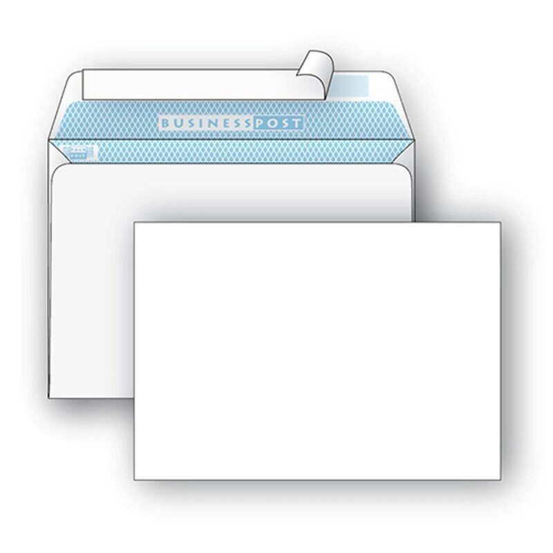 Конверт почтовый BusinessPost C5 (162x229 мм) белый удаляемая лента (1000 штук в упаковке) от компании Арсенал ОПТ - фото 1