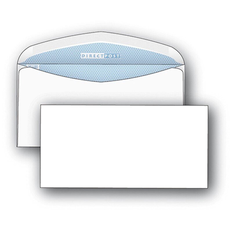 Конверт почтовый DirectPost C65 (114x229 мм) белый с клеем автомат (1000 штук в упаковке) от компании Арсенал ОПТ - фото 1