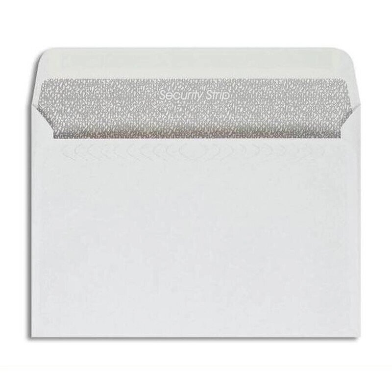 Конверт почтовый Garantpost С5 (162x229 мм) белый удаляемая лента (1000 штук в упаковке) от компании Арсенал ОПТ - фото 1