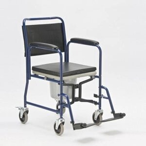 Кресло-каталка с санитарным оснащением Армед H009B
