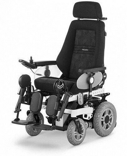 Кресло-коляска электр. MEYRA iChair MC3 1.612  (шир. 43 см/глуб. 48 см) MEDIUM, рама-белый/коричневы от компании Арсенал ОПТ - фото 1