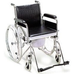 Кресло-коляска инвалидная с санитарным оснащением LY-250-681 от компании Арсенал ОПТ - фото 1