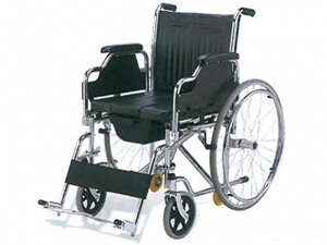 Кресло-коляска инвалидная с санитарным оснащением LY-250-683