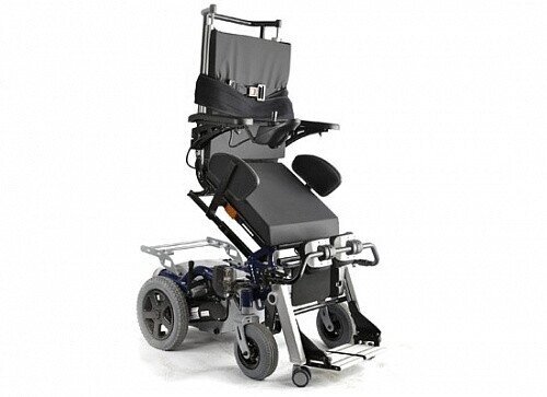 Кресло-коляска инвалидное с электроприводом Invacare Dragon с вертикализатором от компании Арсенал ОПТ - фото 1