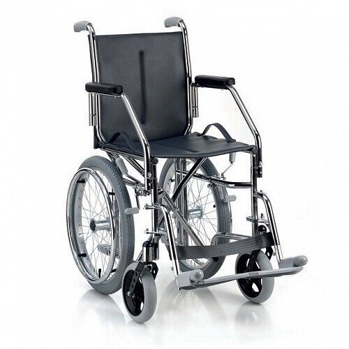 Кресло-коляска с узкой колесной базой GR 106, шир. сиденья 40см от компании Арсенал ОПТ - фото 1