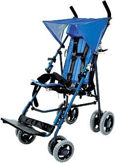 Кресло-коляска Симс трость 7000AT/K (с козырьком) для детей с ДЦП от компании Арсенал ОПТ - фото 1