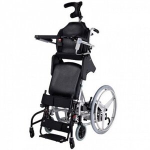 Кресло-коляска Титан LY-250-140 HERO4 с вертикализатором (цвет рамы-черный)