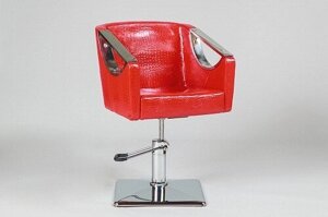 Кресло парикмахерское SD-6369A (red crocodile)