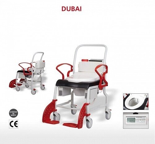Кресло-стул с санитарным оснащением Rebotec Dubai от компании Арсенал ОПТ - фото 1
