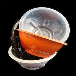 Круглые пластиковые контейнеры, тарелки, миски ТР-150/55 мяч цветные от компании Арсенал ОПТ - фото 1