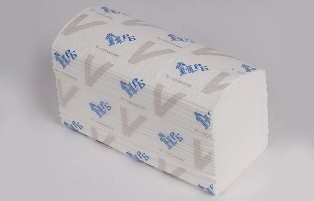 Листовые полотенца V 2-сл/19гр NRB-25V206 от компании Арсенал ОПТ - фото 1