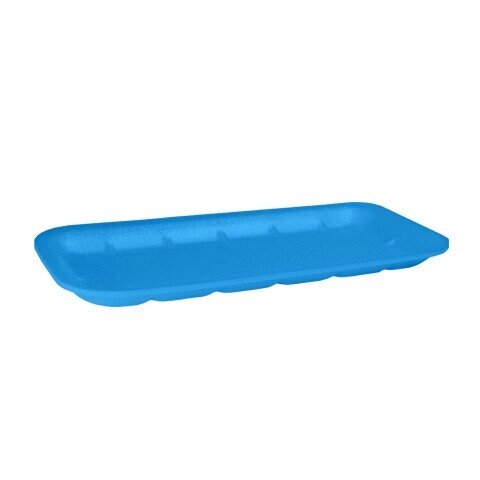 Лоток из вспененного полистирола для ручной упаковки синие  ТТ-15 225х100х15 560шт/уп от компании Арсенал ОПТ - фото 1